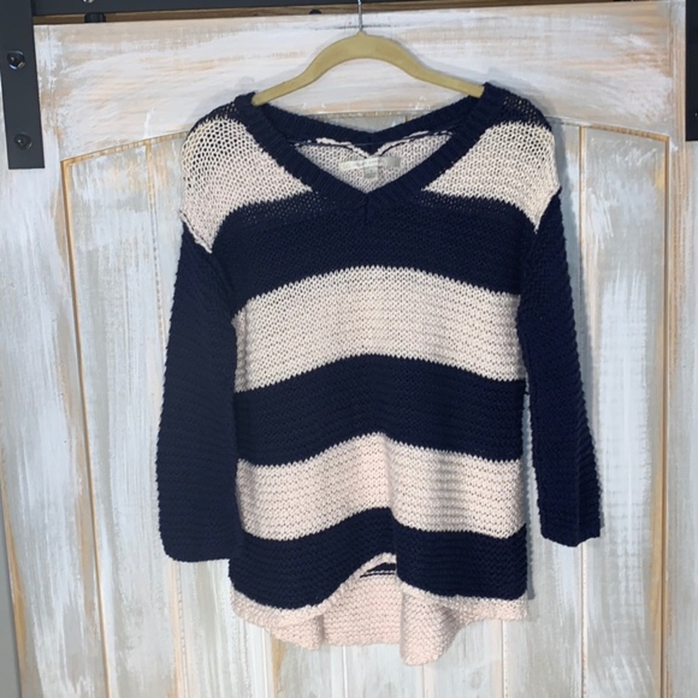 Lauren Conrad Quarter Sleeve Knit Sweater